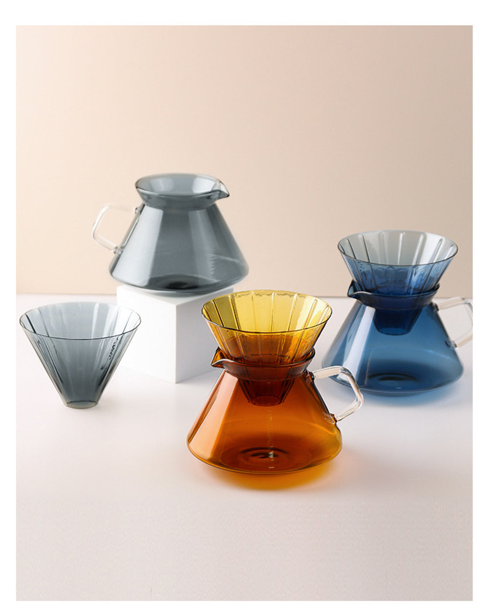 Jewel Coffee Pour Over V60 with Pot