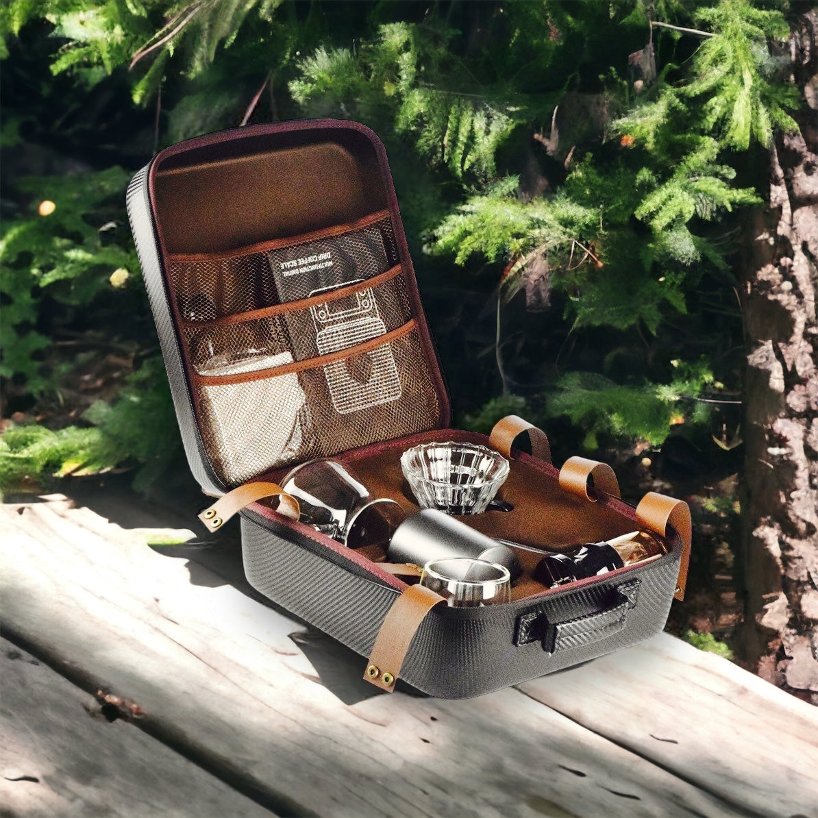 Nomad 9-Piece Travel Coffee Set