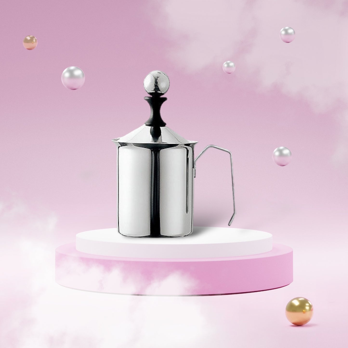 Simple Milk Frother, 14oz