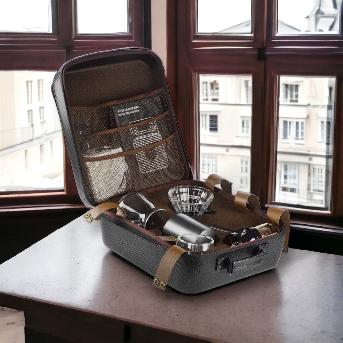 Nomad 9-Piece Travel Coffee Set