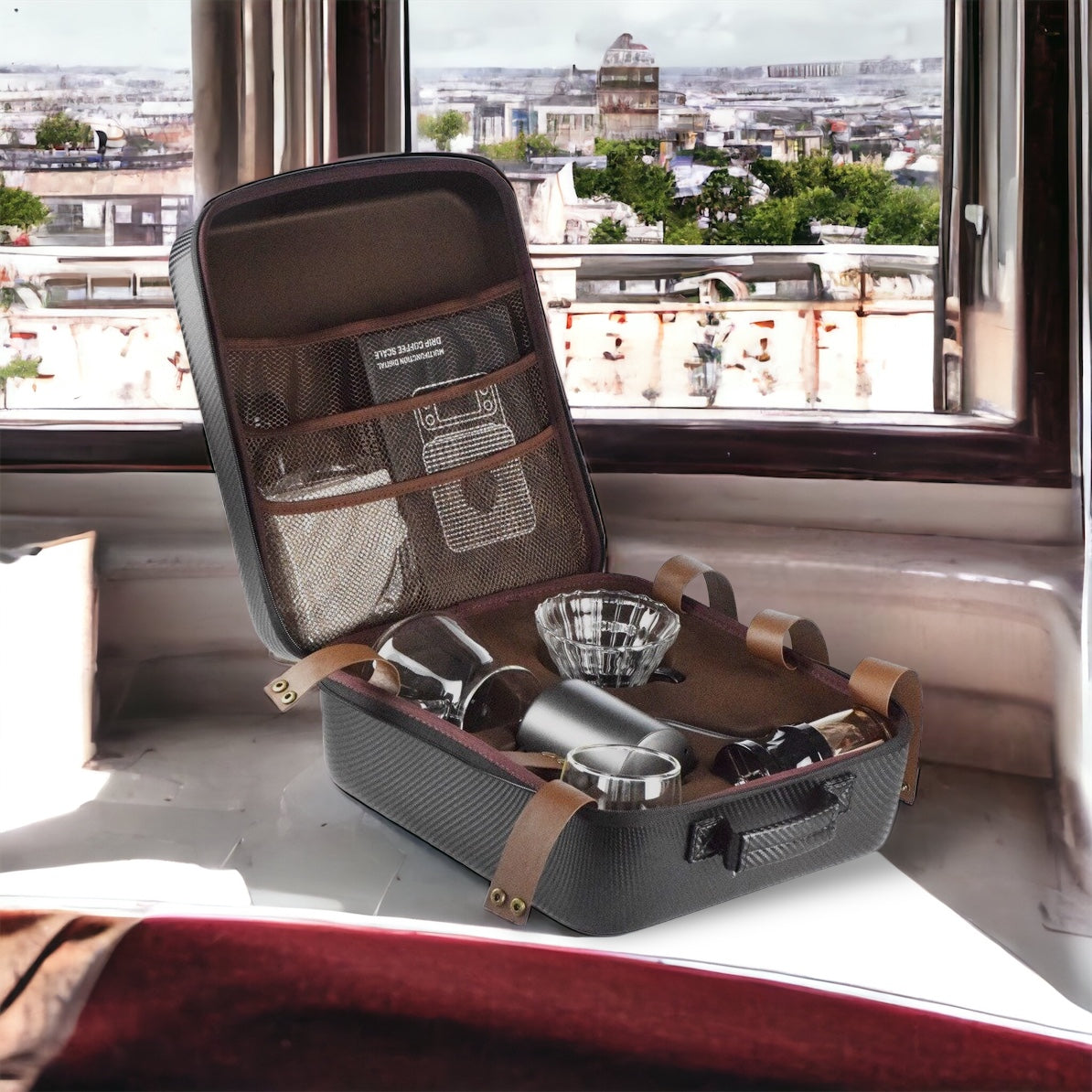 Nomad 9-Piece Travel Coffee Set
