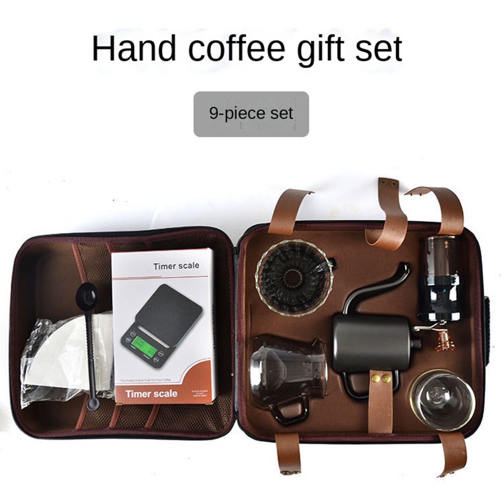 Nomad 9-Piece Travel Coffee Set