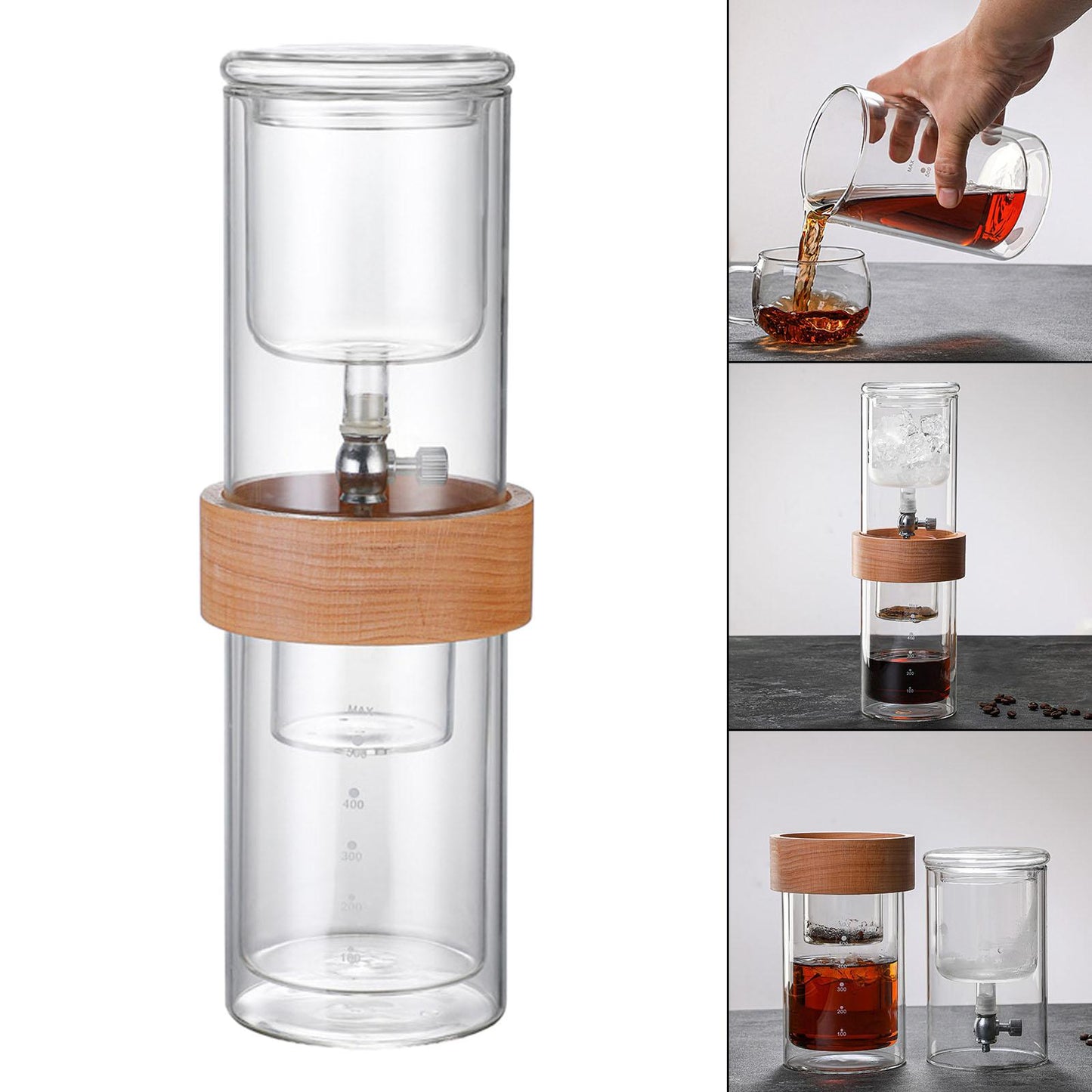 Hana Glass Ice Drip Brewer