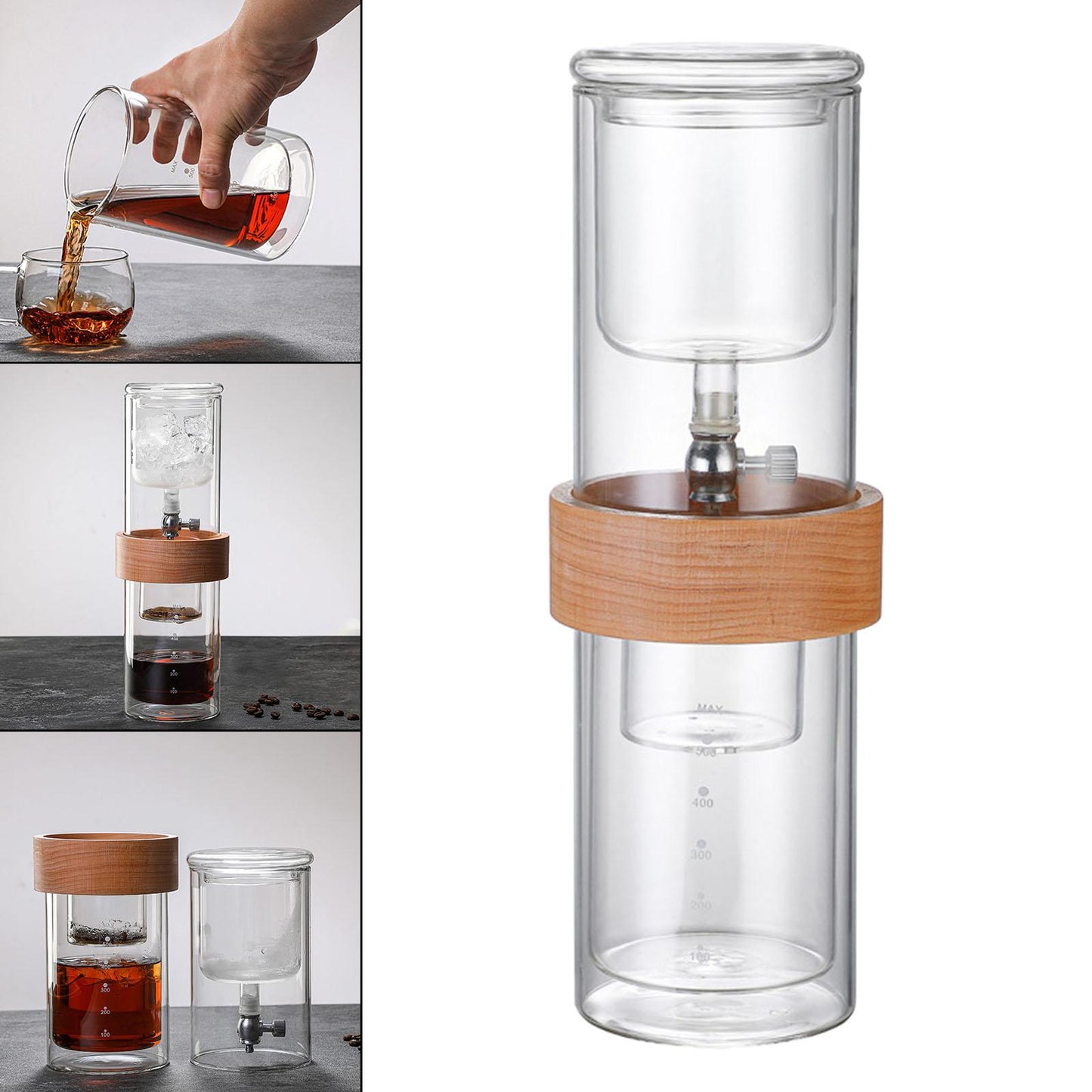 Hana Glass Ice Drip Brewer