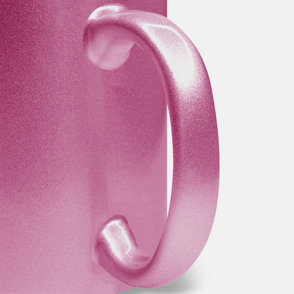 Tete Pink Glitter Mug